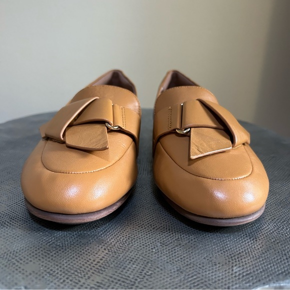 Fitflop ~ LENA Knot Flat Leather Loafers in Mustard size 6 - Picture 7 of 14